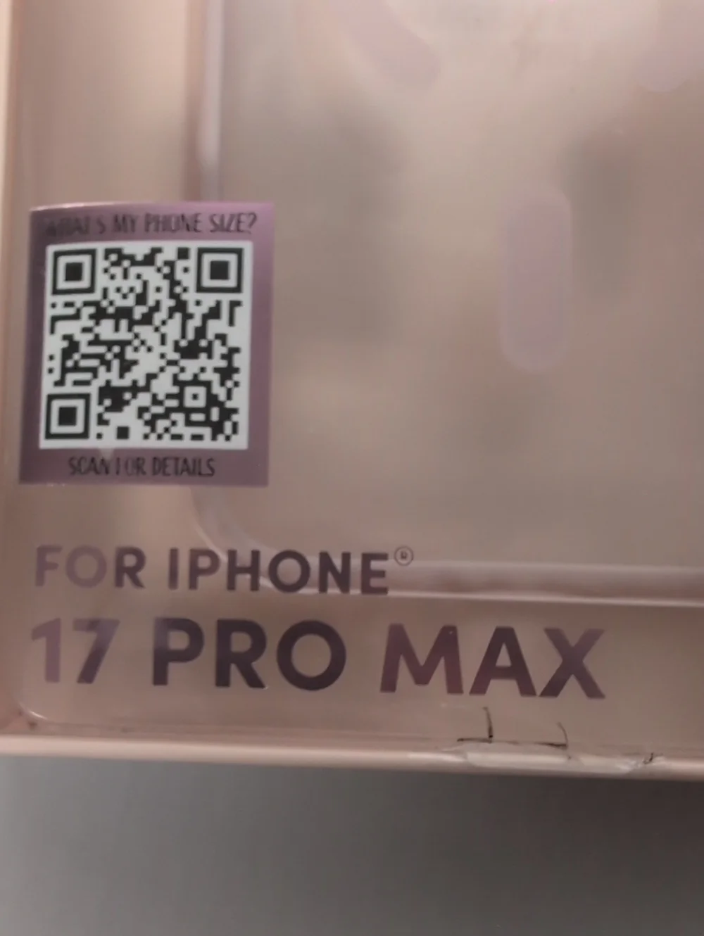 XO Poppy Blush/Rose Gold Pink iPhone 17 Pro Max Phone Case